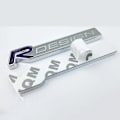 Pikkukuva 2 / 5: 3D metalli kromi punainen musta logo Rdesign Emblem auton lokasuojan merkki tavaratilan tarra Volvo S60l V40 V60 Rdesign tarratarratarvikkeet (sininen)
