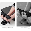 Miniatyrbilde 5 av 6: Bærbar Sit-Up Bar, Sit-Ups Assistent Enhet, Selvsug Sit Up Bar, Multifunksjonell Abdominal Trener, Abdominal Enhet for Menn og Kvinner
