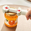 Miniatyrbild 3 av 6: Multifunktionell hopfällbar flasköppnare, rostfritt stål 1-3,75 tum justerbar hopfällbar burköppnare köksredskap