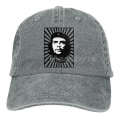 Miniatyrbilde 3 av 5: Wild Casquette Che Guevara Cuba Communism Revolution Outdoor Cap Navy Cotton Unisex Hat Justerbar Baseball-cap（One Size，C1）