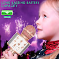 Miniatyrbild 6 av 6: Trådlös Bluetooth Karaoke Mikrofon, 5 i 1 Trådlös Mikrofon för Barn, Mikrofon med Högtalare | Remix, Mic KTV Mikrofon