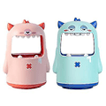 Miniatyrbilde 2 av 4: Lille Monster Mygglampe Usb Hjem Soverom Lys Berøring Fysisk Dempe Mygg Myggfelle* @bugu（rosa）