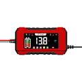 Miniatyrbild 1 av 6: Bilbatteriladdare, 12V 6A Smart Batteri Trickle Laddare Bil 12V Batteriunderhåll Desulfator för Bil Lastbil Motorcykel Gräsklippare Marin