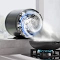 Miniatyrbillede 2 af 5: Kraftig Mute udstødningsventilator - 6 tommer køkkenventilator, aluminiumslegering, beskyttelsesgitter (6, sort)