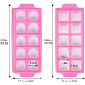Miniatyrbillede 2 af 6: Dumpling Mould Dough Press, 2 stk. Form til runde Ravioli, Italiensk Ravioli Form, Ravioli Cutter, Dej Værktøj, Dumpling Form til at lave Ravioli