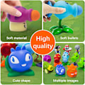 Miniatyrbilde 3 av 6: Planter og zombier leker 12 stk vs PVZ actionfigurer sett spill flott bursdag jul for gutter og jenter - med slagmarkkart