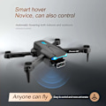 Miniatyrbild 5 av 6: Drönare med kamera 4K S89 Quadrocopter 2 batteri FPV drönare 10km/h 36 minuters batteritid