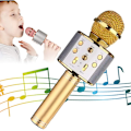 Miniatyrbild 1 av 6: Trådlös Bluetooth Karaoke Mikrofon, 5 i 1 Trådlös Mikrofon för Barn, Mikrofon med Högtalare | Remix, Mic KTV Mikrofon