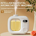 Miniatyrbild 3 av 6: Automatisk aromaterapimaskin, långvarig deodorant toalettdeodorant för sovrum, luftfräschare, kontor sovrum toalett väsentlig konstdekoration