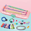 Miniatyrbild 3 av 6: DIY Hand Rope Braider Set, Friendship Bracelets Rope Weaver Kit, Bracelet Kit Stretchy Hand Rope Bracelet Maker Set, Popular Bracelets String Maker