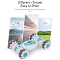 Pikkukuva 4 / 6: RC-temppuauton 4WD 2.4 GHz RC-temppuauton 360° Maastoauto eleohjauksella, lahja lapsille ja pojille