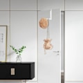Miniatyrbillede 6 af 6: Over døren tøjstativ, bøjle til vasketøj, sammenklappelig, til ophængning af vasketøj, tøjstativ, garderobe, kroge over døren