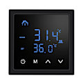 Miniatyrbillede 1 af 6: Smart rumtermostat gulvvarme 16A elektrisk varmevarme termostat, touchskærm med børnesikringsfunktion, indendørs termometer termostat