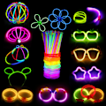 Miniatyrbillede 2 af 6: 100 Ultra Bright Glow Sticks Party Set til børn – Glowing armbånd og halskæder – Neon Glow Sticks Glow Sticks til festival, bryllup