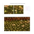 Miniatyrbilde 3 av 5: Stjerne Fiskenett Led String 6x4m 672led Utendørs String Fairy Night Lights Holiday Soverom Home Part（Som vist）