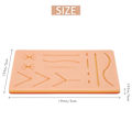 Pikkukuva 4 / 5: Uusi Skin Suture Training Kit Pad Suture Training Kit Suture Pad Traumatarvikkeet harjoitteluun ja
