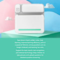 Miniatyrbillede 3 af 6: Bærbar Mini Printer Student Studie Printer Etiketter Praktisk Termisk Printer Mobiltelefon BT Printer Fejlfinding