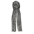 Pikkukuva 1 / 5: Bling tekojalokivipäähuivi Fishnet Bandana tekojalokiviturbaanihattu turbaanipäähine (musta pitkä)