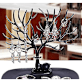 Miniatyrbilde 3 av 4: Deer Antler Tree Stand, smykkeholder/halskjede Stand/armbånd Display