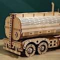 Miniatyrbild 4 av 5: Cuteefun 3d träpussel tankbil mekanisk modellsats för vuxna att bygga mekanisk träkonstruktionsset Set till födelsedag Fars dag