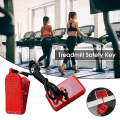 Pikkukuva 2 / 4: Kaesin juoksumaton turvalukko suorakulmio hätäpysäytystarvikkeet Universal juoksukoneen turva-avain fitness(punainen)