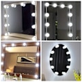 Miniatyrbilde 3 av 6: Sminkefrontlys, LED-belysning, oppvarming, belysning, USB-lampe