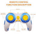 Miniatyrbild 4 av 5: 2.4g Fjärrkontroll Robot Intelligent Star Wars Uppgradera Rc Bb8 Robot Med Musik Ljud Actionfigur Present Leksaker Boll Bb-8 För Barn