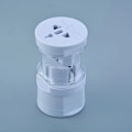 Miniatyrbillede 1 af 5: Rejs komfortabelt: Universal elektrisk stikadapter til verdensomspændende brug – alt i én!