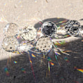 Miniatyrbillede 5 af 6: 20 stk. krystalkugle 0,8\"/20mm prisme solskin fanger regnbue vedhæng maker, hængende krystaller prismer til vinduer, til Feng Shui, til gave