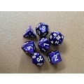 Miniatyrbild 3 av 5: 7ST polyedriska tärningar med påse grön set DnD RPG 4 6 8 10 12 20 D4-D20