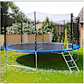 Miniatyrbild 1 av 3: 14 fots trampolinskyddsnät för utomhusbarn, skyddsnät för studsmattastaket i nylon , skyddsnät för trampolin för trampolin