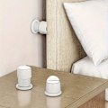 Miniatyrbilde 3 av 6: Hodegjerdestopper, 1,6-2,6 tommers sengveggstopper, justerbart sengestativ anti-ristingsverktøy, hodegjerdesengstabilisator for veggmøbler