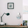 Miniatyrbild 5 av 6: Echo Dot 4/5 Högtalarstativ - Uppgraderade Echo Dot 4/5 Tillbehör med Kabelhantering, Premium Platssparande Echo Dot 4/5:e Gen Stativ Hängare Vägghållare