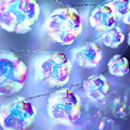 Miniatyrbillede 4 af 4: Farverige LED-Kuglelys, Laser Magic Ball, Julelys, Roseværelses Dekorationslys (1,5 Meter, 10 Lys)