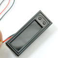 Miniatyrbild 5 av 5: 12V 3-i-1 biltermometer + voltmeter + klocka LED digital display (röd)