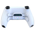 Miniatyrbild 1 av 5: Bluetooth Gamepad för PS5 Combo Programmerbar bakåtknapp Tillbehörskontroll Svart（Vit）
