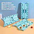 Miniatyrbild 2 av 6: Degknyckare, Bärbar Ravioliform, 8 Galler, Ravioli Degform Set för Ravioli Dumplings, Tårta