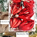 Miniatyrbilde 2 av 5: Julepynt, elektroplettet plast, spesialformet karambolat juletre, hengende pynt, juletrepyntoppsett
