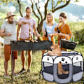 Miniatyrbild 5 av 6: Valphag för inomhusbruk, hopfällbar djurhage för små djur hundar, hundgård utomhus för hundar, katter