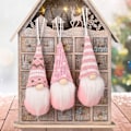 Miniatyrbillede 2 af 6: 15 stk. små julegnomer pynt: Plys dekor til skrivebord, pejs, træ, buet vindue - Ideel julepynt og fødselsdagsgave