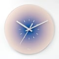 Miniatyrbild 5 av 5: Nordic Style Gradient Solnedgång Väggklocka Ljus Lyx Vardagsrum Stansfri Mute Glas Watch klocka Heminredning（35cm，SKU-6）