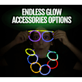 Miniatyrbillede 3 af 6: 100 Ultra Bright Glow Sticks Party Set til børn – Glowing armbånd og halskæder – Neon Glow Sticks Glow Sticks til festival, bryllup