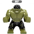 Miniatyrbild 1 av 5: 8,5 cm Hulk Stor storlek Thor Ragnarok Figurblock Konstruktion Byggstenar（879）
