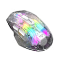 Miniatyrbild 1 av 6: Bluetooth trådlös mus, Tri-Mode 2.4G/USB-C/Bluetooth-mus upp till 3600 DPI, Chroma RGB-bakgrundsbelyst, transparent mekanisk spelmus, cool USB-mus