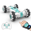 Pikkukuva 1 / 6: RC-temppuauton 4WD 2.4 GHz RC-temppuauton 360° Maastoauto eleohjauksella, lahja lapsille ja pojille
