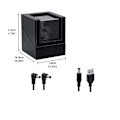 Miniatyrbilde 5 av 5: Klokkeopptrekker for 2 klokker, USB DC-lading klokkeopptrekker