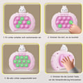 Miniatyrbild 3 av 6: Snabbt tryckspel, bubbla fidget-leksak, elektroniskt sensoriskt spel, dekompressionspelkonsol, sensorisk fidget-leksak, för barn, kreativa leksaker