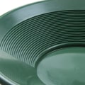 Miniatyrbilde 5 av 5: 1 stk Plast Gull Pan Basin Nugget Gruve Pan Mudring Prospektering River Tool Vask Gull Panning Equ