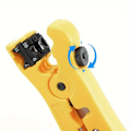 Miniatyrbild 2 av 6: Multifunktionell elektrisk kabelavbitare tångverktyg koaxialkabelavbitare avbitare för UTP/STP RG59 RG6 RG7 RG11