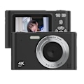 Miniatyrbild 1 av 6: 4K digitalkamera videokamera, 48MP digital videokamera, 2,4-tums skärm, 16x digital zoom, anti-shake, ansiktsigenkänning, skönhetseffekt, rörelsedetektering